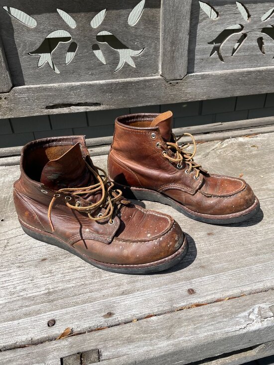 Red Wing work boots - 6 inches high - VGC! main image 5